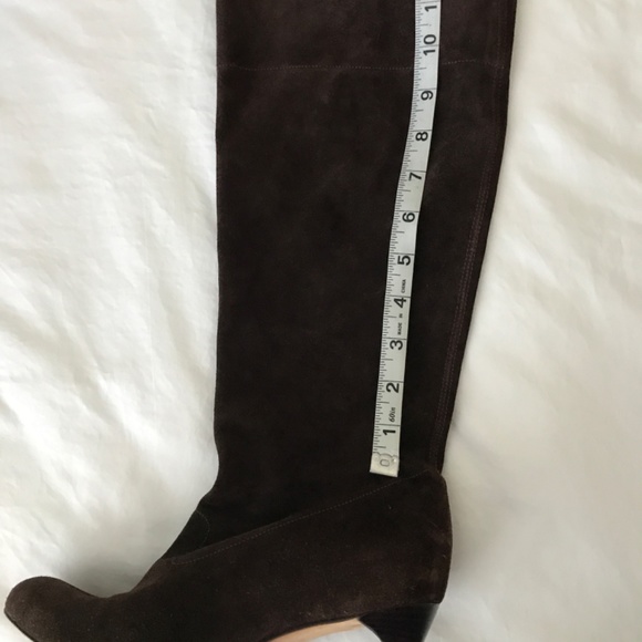 Antonio Melani Brown Suede Pull-On Boots - Picture 3 of 6